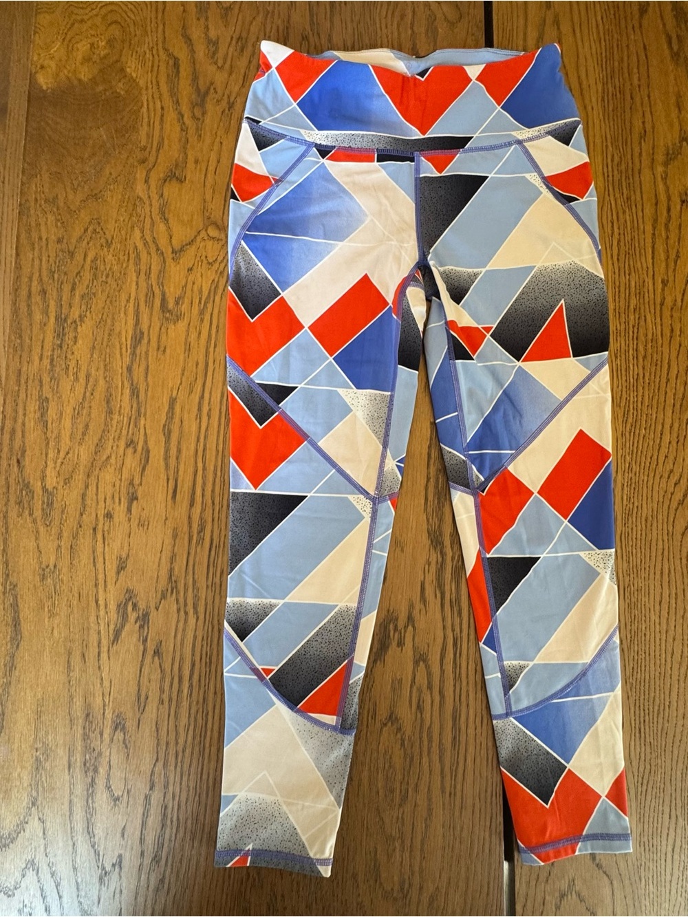 Women's Sweaty‎ Betty Geometric Print 7/8 Power Workout Leggings Size Small